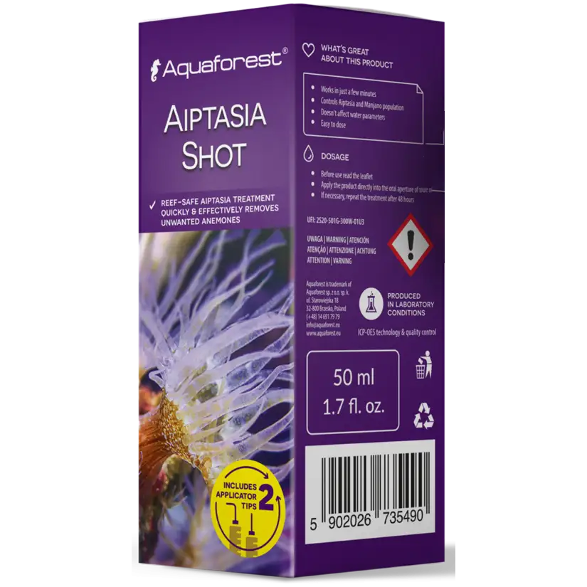 AquaForest Aiptasia Shot 50 ml